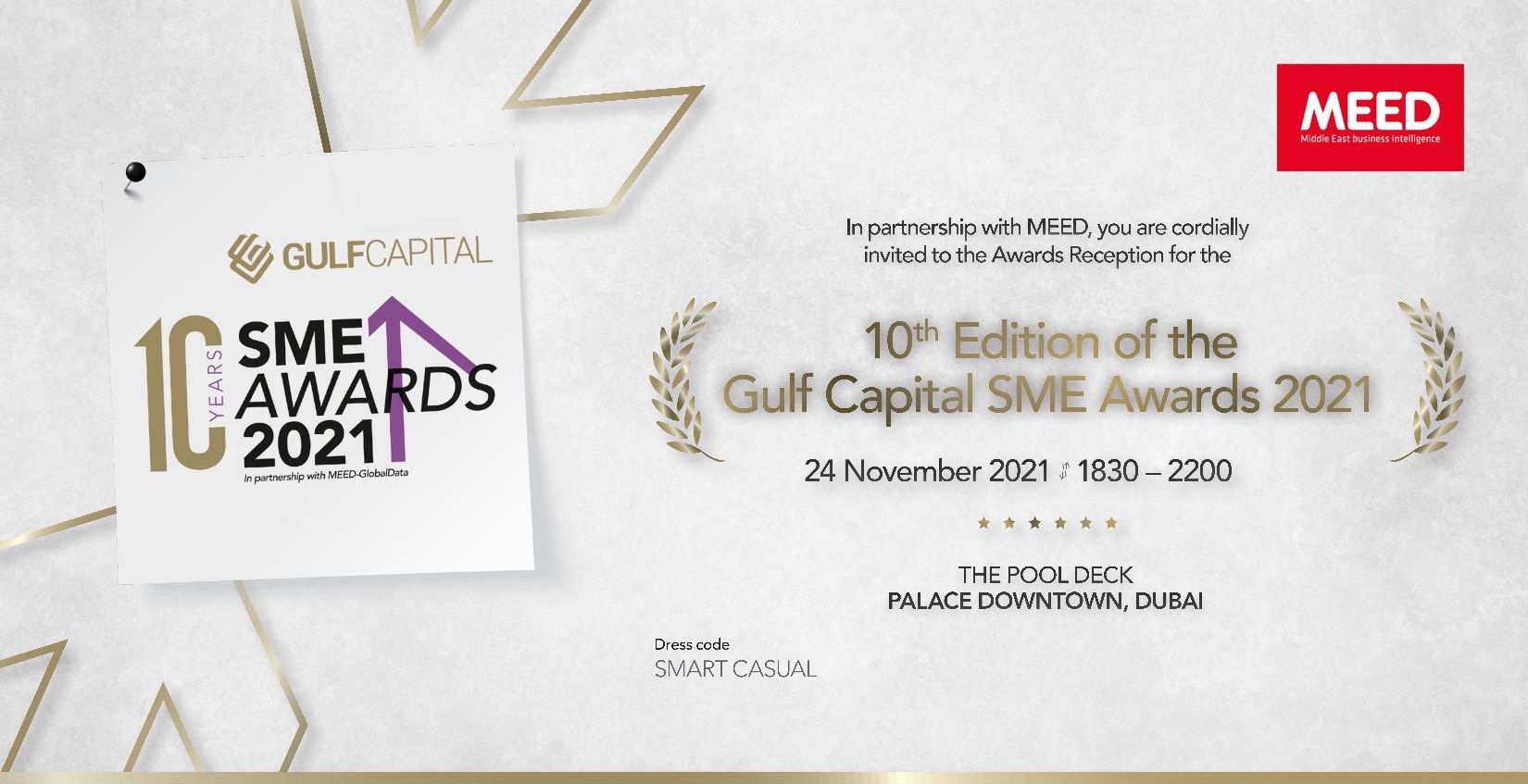  Qarar highly commended at Gulf Capital SME Awards 2021 