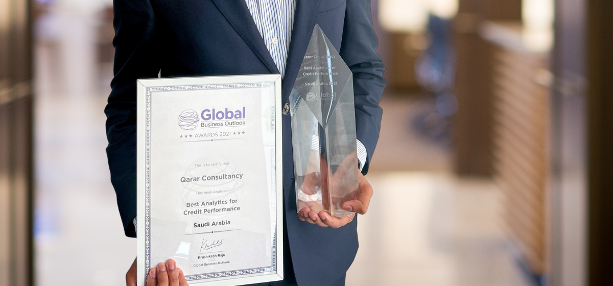  Qarar honoured with award for ‘Best Analytics for Credit Performance – Saudi Arabia’ 